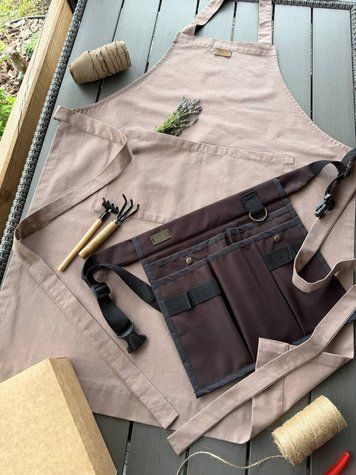 Набір фартухів для саду Green Apron Хакі GA-014S фото